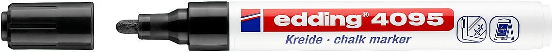 Kreidestift EDDING® 4095 - SCHWARZ - 