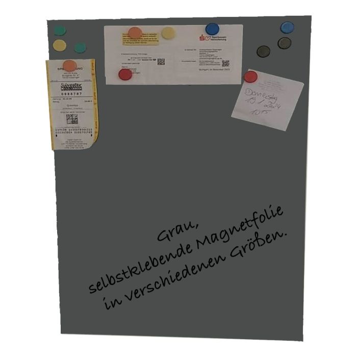 Selbstklebende Graue Folie DIN A3 - selbstklebend