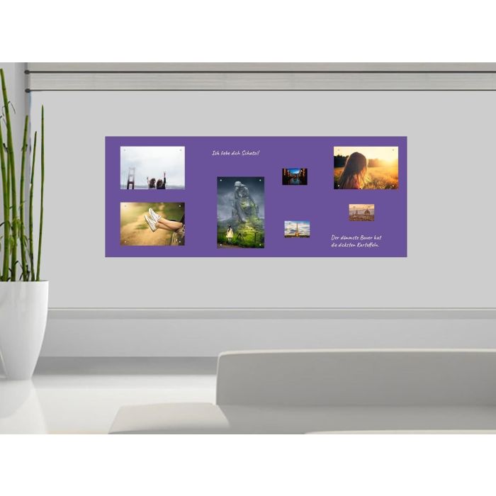 Selbstklebende Lila Folie 250x60 cm - selbstklebend