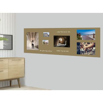 Goldene Folie DIN A2 - magnetisch & selbstklebend