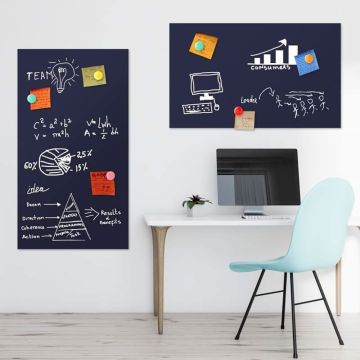 Selbstklebende Blaue Folie 300x100 cm - selbstklebend