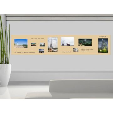 Selbstklebende Beige Folie 50x50 cm - selbstklebend