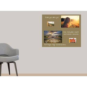 Selbstklebende Goldene Folie DIN A1 - selbstklebend