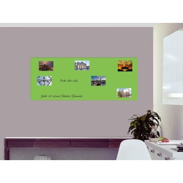 Selbstklebende Limegrüne Folie 100x50 cm - selbstklebend