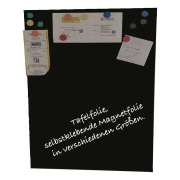 Selbstklebende Schwarze Folie DIN A3 - selbstklebend